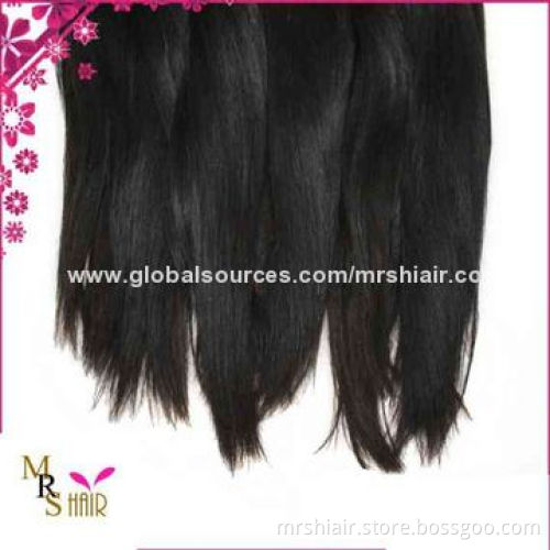 24-inch Straight Brazilian Virgin Hair Weave